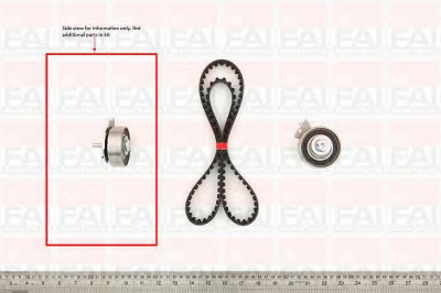 FAI AUTOPARTS tbk53 -  Комплект ремня ГРМ